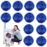 Pack of 12 Pet Hair Remover, Washing Machine, Reusable Lint Balls, Washing Machine, Cat Hair Remover, Washing Machine, Hair Catcher, Washing Machine for Removing Pet Hair,