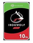 Seagate 10 TB IronWolf NAS 3.5 Inch Hard Drive ST10000VN0008 (SATA 6 Gb/s/256 MB/7200 RPM)