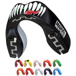 Marvel Venom Sports Mouthguard Dual Layer Premium Protection Adults Gum Shield with Case for Boxing, MMA, Rugby, Martial Arts, Judo and All Contact Sports