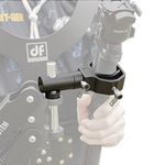 TH02 Steadicam Arm Adapter,Gimbal Vest Rotatable Converter for 12mm 13mm 16mm Diameter Tube,Compatible with DJI RS2/ Ronin S/ZHIYUN Crane 3S/Float/Thanos Vest Series Etc