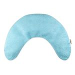 Bucky Hot & Cold Therapy Neck Wrap to Relieve Sore or Achy Muscles, All Natural Buckwheat Seed Filling with Removable & Washable Cover, U-Shaped For Neck & Shoulders - Aqua