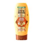 Garnier Whole Blends Honey Treasures Repairing Conditioner for Damaged and Dry Hair, Repairs Split Ends and Breakage, more Moisture, Paraben-Free, 650ml