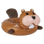 Float-EH Beaver Pool Float for Adults - Beach Floats are Thick, Durable, and Vinyl Designed - Floaties Designed in Canada for Canadians