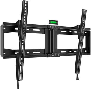 HOME VISION Heavy Duty Tilt TV Wall Mount for Most 32"-84" Flat TVs, Max VESA 600x400mm, 165LBS Loading, Low Profile Tilting Wall Mount TV Bracket Fits 16/18/24 Inch Studs, Anti-Glare HV9601