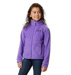 Columbia Girl's Benton Springs Fleece Jacket, Grape Gum, X-Large