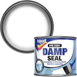 Polycell One Coat Damp Seal Paint, 500ml – Moisture Resistant