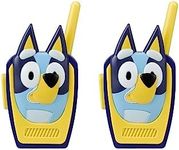 ekids Bluey Toy Walkie Talkies for Kids, Indoor and Outdoor Toys for Kids and Fans of Bluey Toys for Toddlers