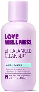 Love Wellness pH Balancing Cleanser Feminine Wash - Balances Women Vaginal Health & pH Level - Moisturizing Aloe Vera & Calendula for Itchy & Dry Skin - Odor-Free, Sulfate & Paraben-Free Feminine Care