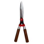 Kraft Seeds Hedge Shears 1Pc Metal with Wooden Handle, Grass Cutter, Tree Cutter Tools, Plant Cutter for Garden, Durable Blades, Shrub Trimmer, Ergonomic Design, Precision Cutting