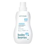 ATTITUDE Baby Laundry Detergent Liquid, Made in Canada, EWG Verified, Safe for Baby Clothes, Infant and Newborn, Vegan Washing Soap, HE Compatible, Soothing Chamomile, 35 Loads, 1.05 Liters