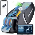 BOSSCARE Full Body Zero Gravity 4D Massage Chair, 2024 APP & AI Control Massage Recliner, SL Track Yoga Stretching Shiatsu Message Chair, Body Scanning,HiFi Bluetooth Speaker with Heated