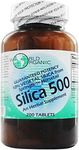 World Organics Silica 500Mg Tabs 20