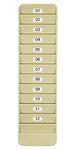 Pyramid 500-12 Badge Rack, 12 Pocket