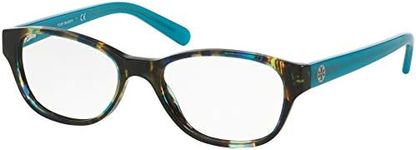 Tory Burch TY2031 Eyeglass Frames 3153-51 - Blue Brown Tort/Blue Lark TY2031-3153-51