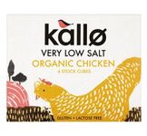 Kallo Organic Low Salt Chicken Stock Cube 51g (PACK OF 3)