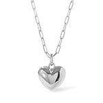 Ana Luisa Lev Puffed Heart Necklace