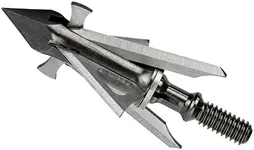 Muzzy Trocar HBX Hybrid 4 Blade Crossbow Broadhead, 100 Grain