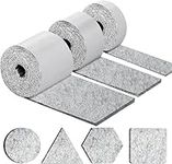 shinfly Furniture Pads Floor Protectors 3x1M, Felt Pads For Furniture Feet Chair Leg, Chair Pads Self-Adhesive, Anti-scratches and Reduce Noise - Light Grey