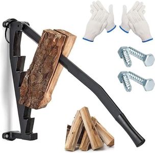 Manual Log Splitter, Wall Mount Log Splitter, Hand Log Splitter, Manual Log Splitter, Log Splitter Firecracker, Outdoor Splitting Tool, Carbon Steel