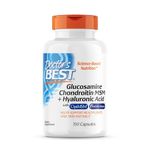 Doctor's Best, Glucosamine Chondroitin MSM + Hyaluronic Acid,Pack Of 150 Capsules