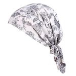 CALANDIS® Women Muslim Turban Cancer Chemo Cap Head Scarf Cover Hat Type 5