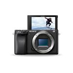 Sony Alpha Ilce-6400 24.2Mp Mirrorless Digital SLR 16 GB Camera Body (Aps-C Sensor, Real-Time Eye Auto Focus, 4K Vlogging 16 GB Camera, Tiltable LCD) - Black