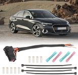 BONJUME Wiring Harness Repair Kit for Audi A3, Cable Repair Kit Wiring Harness Vehicle Door Front and Rear for Audi A3 8p Sportback Cabrio OEM 14320SC 8E0972702 Cable Door Wiring Harness