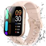 Parsonver Smart Watch for Women, 5ATM Waterproof for Swimming, Fitness Activity Tracker 100+ Sport Modes, Heart Rate/Sleep/SpO2/Steps Monitor, 1.8" HD Screen Smartwatch for Android & iOS, Rose Gold
