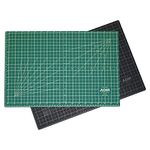 Adir Self Healing Cutting Mat - 18x24 Inches Sew Cutting Mat and Quilt Cutting Mat with 5 Layers, Double Sided Cutting Mat for Crafts - Reversible Non-Slip Cutting Pad with Grid