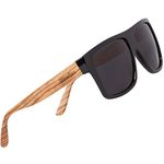 Wood Sunglasses With Polarized Lenses