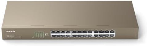 Tenda TEG1024G 24-Port Gigabit Unmanaged 24-Port 10/100/1000 Mbps Ethernet Switch