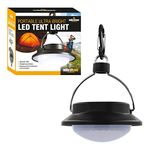 Milestone Camping 53620 Portable Ultra Bright 60 LED Tent Light / Fully Adjustable / Hook Included / Lightweight / Black