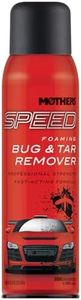Mothers Speed Foaming Bug & Tar Remover, 18.5 oz. Aerosol — Fast-Acting, No-Drip Foam for Bug Splatters, Bird Droppings, Tar, Sap & Road Grime — Safe on Paint, Chrome, Glass, Plastic, PPF (16719)