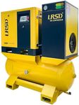 7.5HP 4-in-1 Combined Rotary Screw Air Compressor with Dryer & 230V/60Hz/3Phase/UL Stationary Industrial Rotary Air Compressor & 27CFM/125PSI Commercial Air industry Compressed System