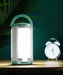 Pick Ur Needs Solar Rechargeable Emergency LED Foldable Floor Lantern Table Lamp Light (Green)