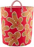 Mud Pie Gingerbread Pattern Totes, Bags and Cases, RED