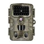 VANBAR Wildlife Camera 20MP Night Vision Motion Activated with IP66 Waterproof Design 1080P Trail Camera for Outdoor and Home Security