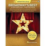 Broadway's Best. Simple Sheet Music + Audio Play-Along (Instant Piano Songs)