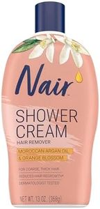 Nair Moroccan Argan Oil Shower Cream Hair Remover, 13.0 oz.