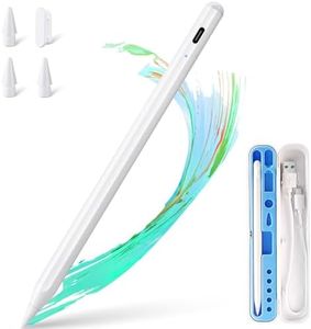 Stift für Apple iPad 2018-2025 mit Schnellladeleistung, Palm Rejection und Neigungssensitivität Pencil für ipad kompatibel mit i Pad 11/10/9/8/7/6, Pro M4/12.9/11/13" Gen, Air 3/4/5/M2/M3, mini 7/6/5