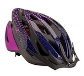 Schwinn Thrasher Bike Helmet, Lightweight Microshell Design, Youth, Purple Flecks