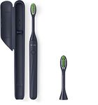 Philips One by Sonicare Battery Toothbrush with Two Brush Heads, Midnight, BD8304/AZ