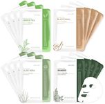 Veraclara] Facial Face Mask | Korean Skin Care Mask… (32-REAL-COMBO-A)