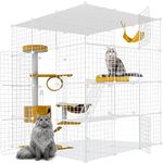 Large Cat Cage Indoor DIY Cat Fence