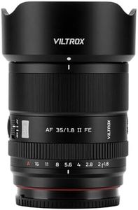 VILTROX 35mm F1.8 II EVO FE APO Lens, AF 35mm f/1.8 FE for Sony E-Mount, Full Frame Large Aperture Prime Lens for Sony FE ZVE1 a7Ⅳ a6700 a6600 FX30 a7c ii a7rv a7iii a93 a9ii
