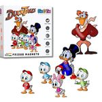 Dia & Tia -Premium Fridge Magnets -Handmade in India for Office, Kitchen, refrigirators, Magnetic Boards -Motivational Quotes, Indian Culture, Gamers, Cute Cartoons, Decor (Cartoon - Ducktales)