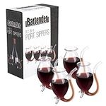 Port Sippers Set 4 Glass Decanter G