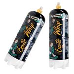 Exotic Whip Coconut Flavored Cream Chargers - 640G Disposable Nitrous Oxide Tank for Whipped Cream Dispenser - Imported European Quality Whipped Cream Canister
