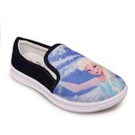 Kidsville Kids Girls Frozen Printed Navy Shoes