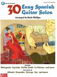 30 Easy Spanish Guitar Solos Gtr (Book & Audio Access): Guitar With Tablature